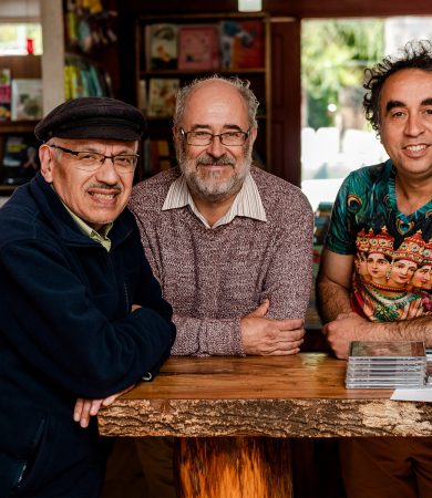 Felo, Ricardo Tamayo y Eduardo Peralta